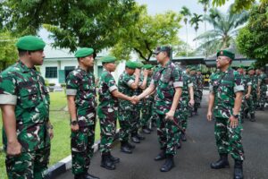 Pangdam I/BB Tinjau Langsung Kudam dan Kesdam, Pastikan Kesiapan Fasilitas dan Kinerja Satuan