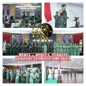 Pangdam I/BB: Kenaikan Pangkat Prajurit Harus Diiringi Rasa Syukur dan Rendah Hati