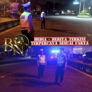 Patroli Subuh Polsek Dentim Sasar Titik Rawan Gangguan Kamtibmas dan Trek-Trekan Liar